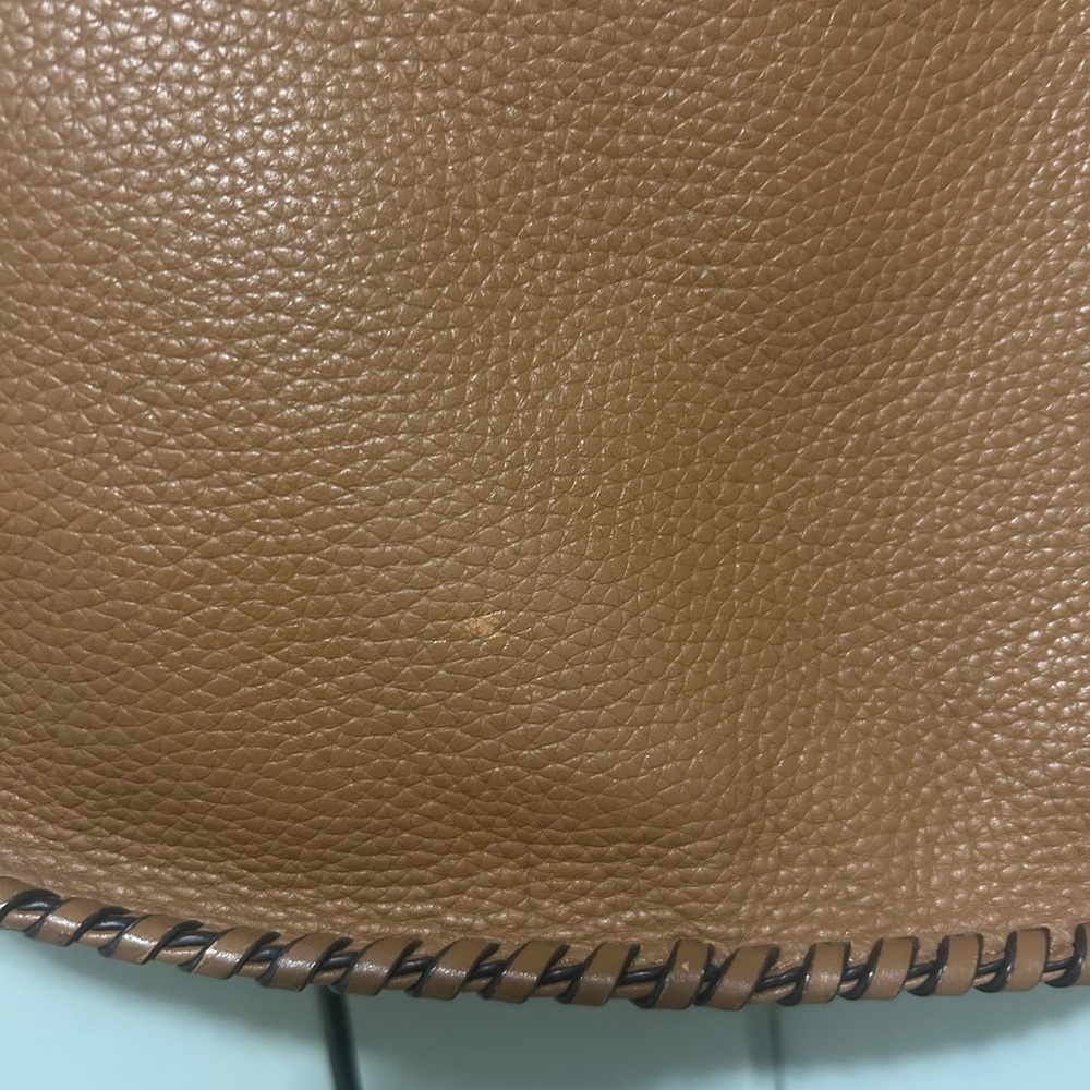 Michael Kors Tan/Brown Whipped Chelsea Leather Bag - Picture 12 of 14